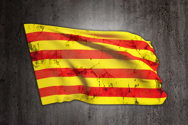 Bandeira da Catalunha — Fotografia de Stock