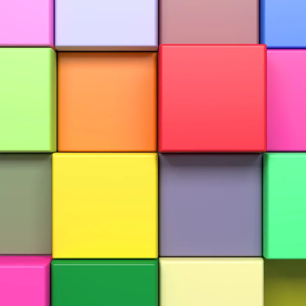 Cubos de colores —  Fotos de Stock