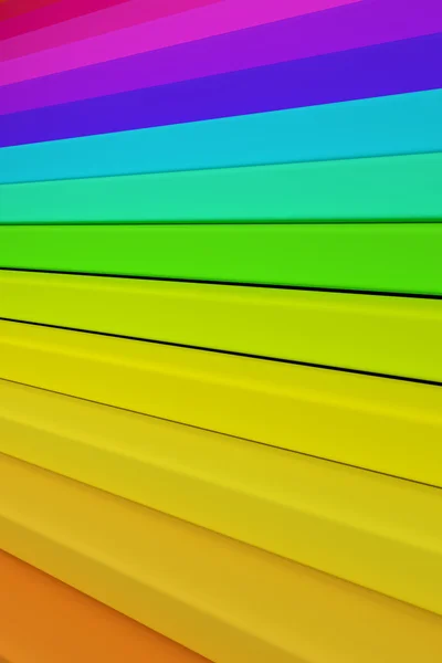 3D színes sávok — Stock Fotó