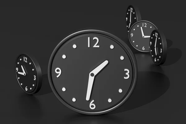 3d clocks — Stock Photo, Image