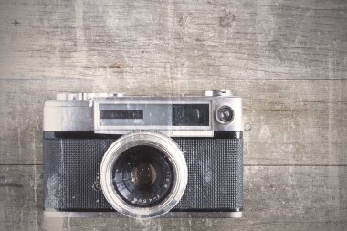 Vintage fotoğraf makinesi