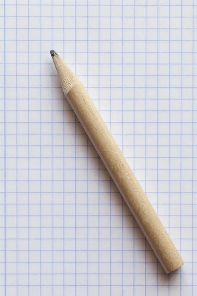 Notizblock und Bleistift — Stockfoto