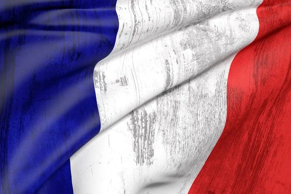 Francia bandera — Foto de Stock