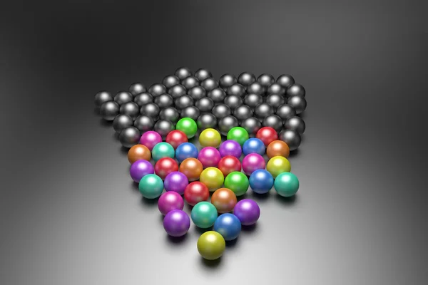 A lot of balls — Stock Photo, Image