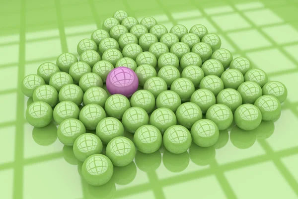 A lot of balls — Stock Photo, Image