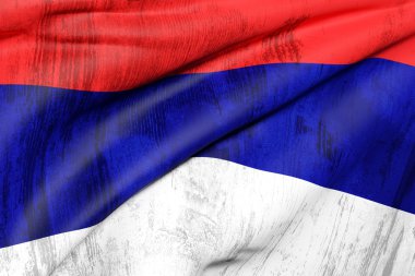 Sırbistan bayrağı