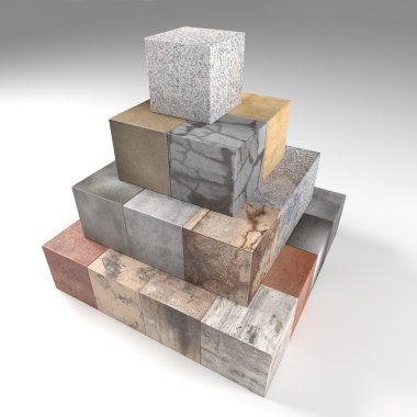 dokulu taş küpleri
