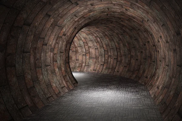 3D-Tunnel — Stockfoto
