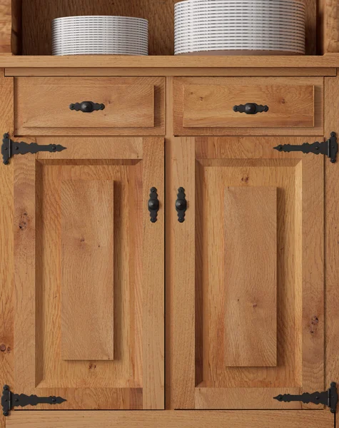 Old cupboard door — Stock Photo, Image