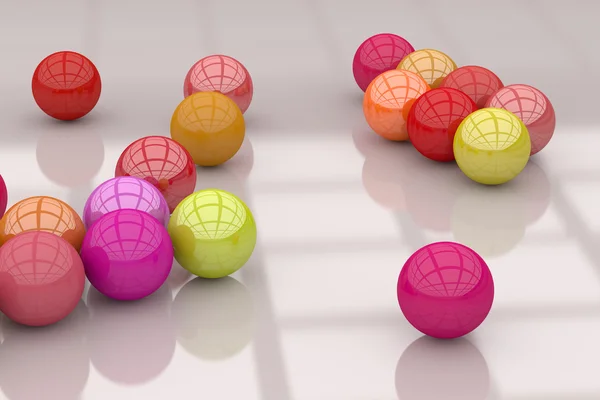 Colored balls — Stock Photo, Image