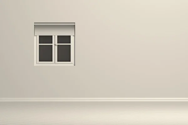 Біле вікно — стокове фото