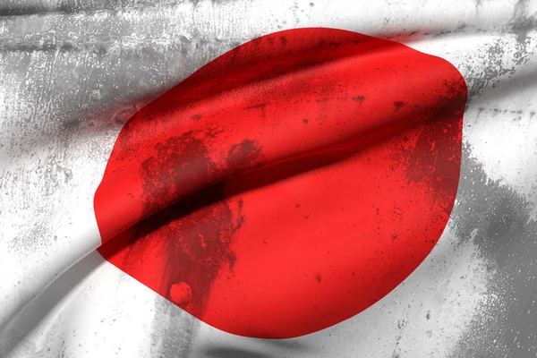 Bandera japonesa — Foto de Stock