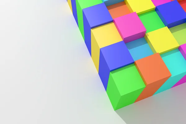 colored cubes