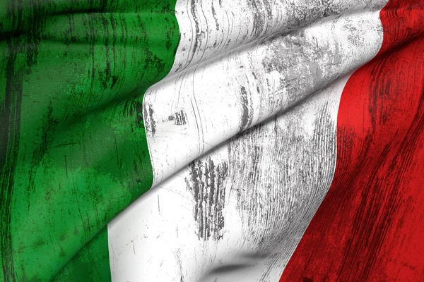 Italienische Flagge — Stockfoto