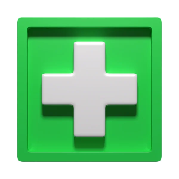 3d pharmacy symbol — Stock Photo, Image