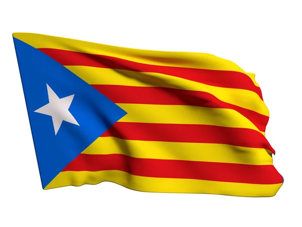 Drapeau Catalogne — Photo