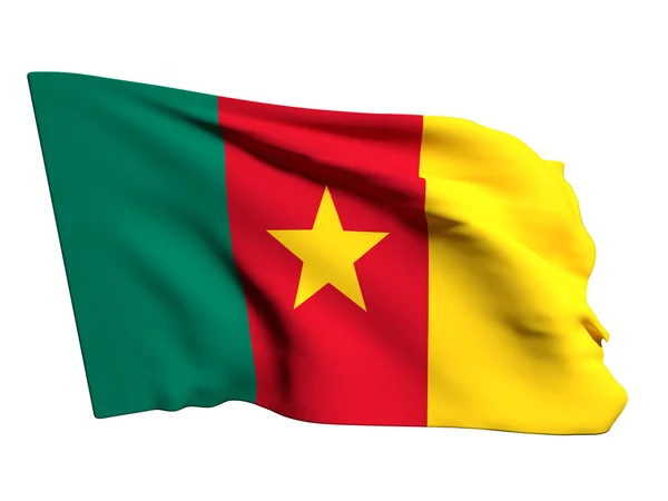 Bandera de Camerún — Foto de Stock