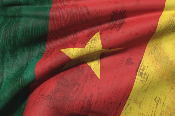 Bandera de Camerún — Foto de Stock