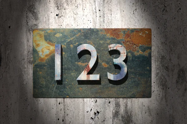 123 символов — стоковое фото