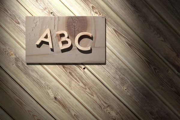 ABC characters — Stock Photo, Image