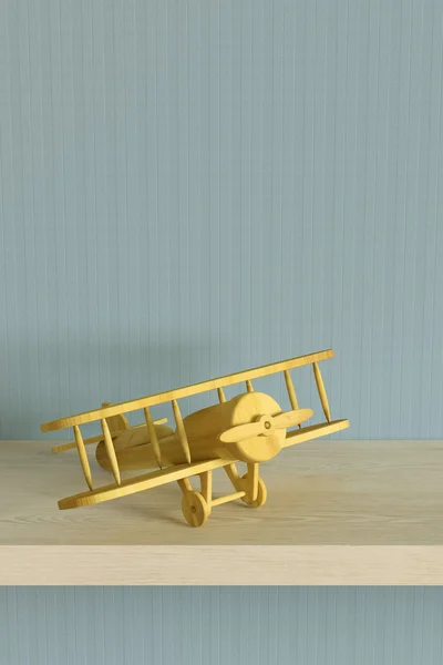 Wooden airplane — Stock Photo, Image