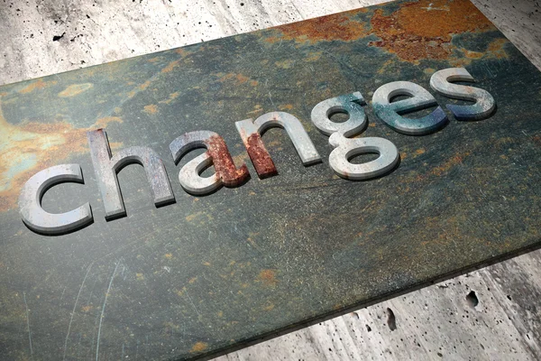 Changes — Stock Photo, Image