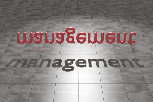 Slovo Management — Stock fotografie