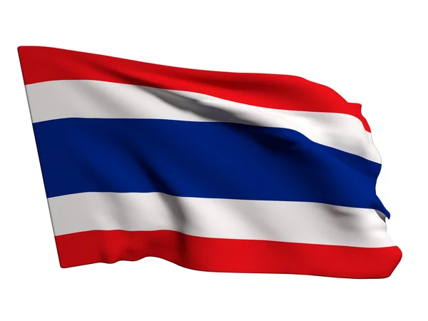 Vlag van Thailand — Stockfoto