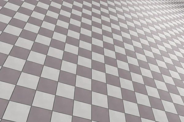 3d renderização de um piso de azulejos quadrados — Fotografia de Stock