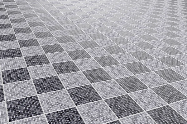 Rendering 3d di un pavimento di piastrelle rustiche — Foto Stock