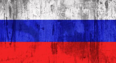 Bir eski ve pis Slovenya bayrağı çizimi