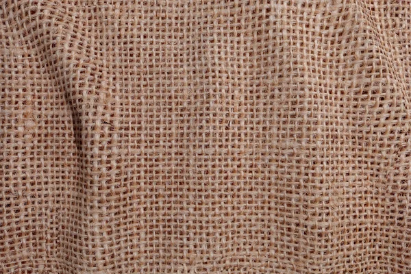 Renderowania 3D naturalny brązowy tkaniny lniane. Z góry — Zdjęcie stockowe