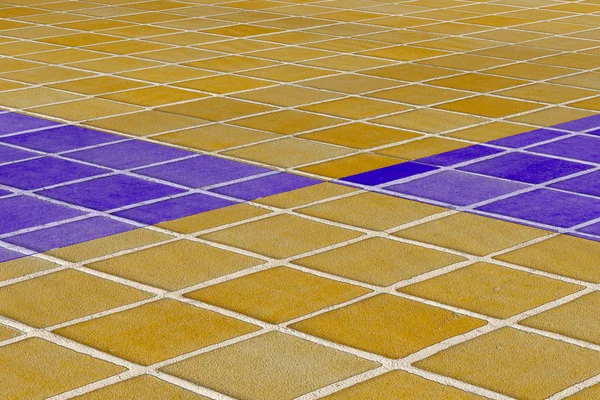 Close-up of ceramic glazed tile floor — Stock Photo, Image