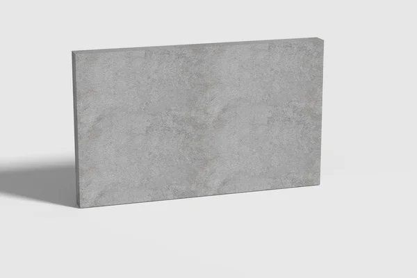 Mur gris tridimensionnel — Photo