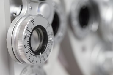 Phoropter, oftalmik test aygıtı makine