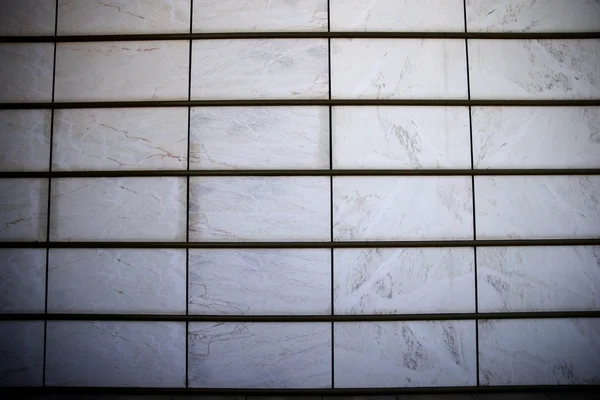 Hinged aerated facade made of marble — Stock Photo, Image