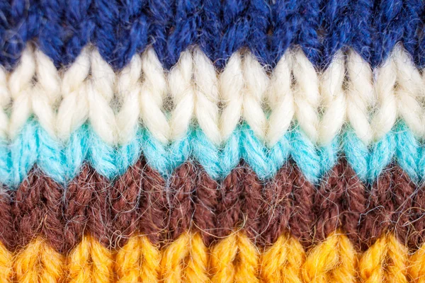 Stripped knitted background — Stock Photo, Image