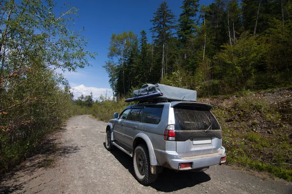 Car on the road — Stock Photo, Image