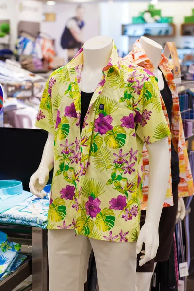 Manichino in camicia hawaiana — Foto Stock