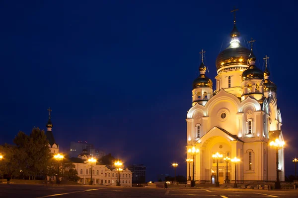 Православні собор Хабаровськ, Росія — стокове фото