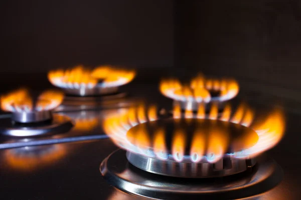 Portakal alev gaz sobası