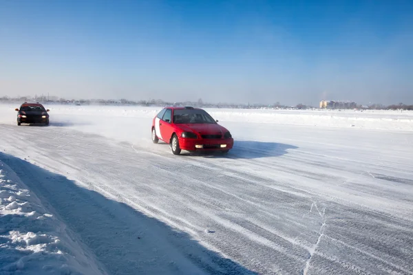 自動氷のレース — ストック写真