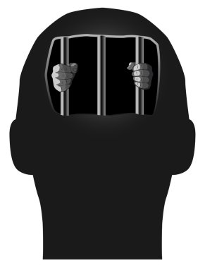 Prisoner In Head clipart