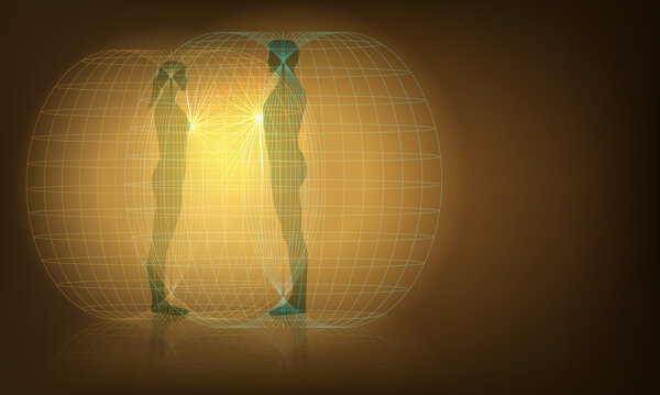 Взаимодействие аур
