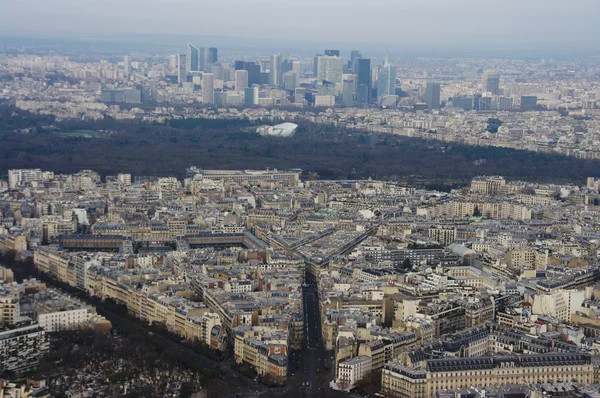 Gebäude in Paris, Frankreich - Blick vom Eiffelturm — Stockfoto