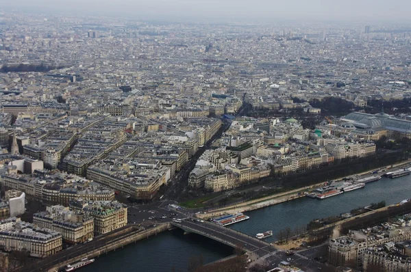 Gebäude in Paris, Frankreich - Blick vom Eiffelturm — Stockfoto