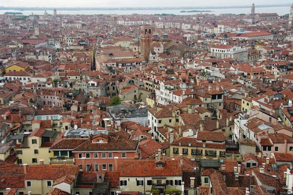 Venice - view from the bell tower of St. Mark's basilica — Stock Photo, Image
