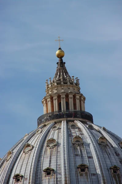 Basílica do Vaticano Cúpula — Fotografia de Stock