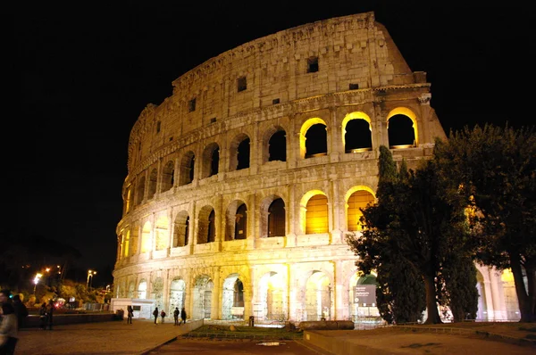 Colosseum, gece — Stok fotoğraf