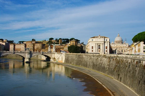 O Tibre, Roma — Fotografia de Stock